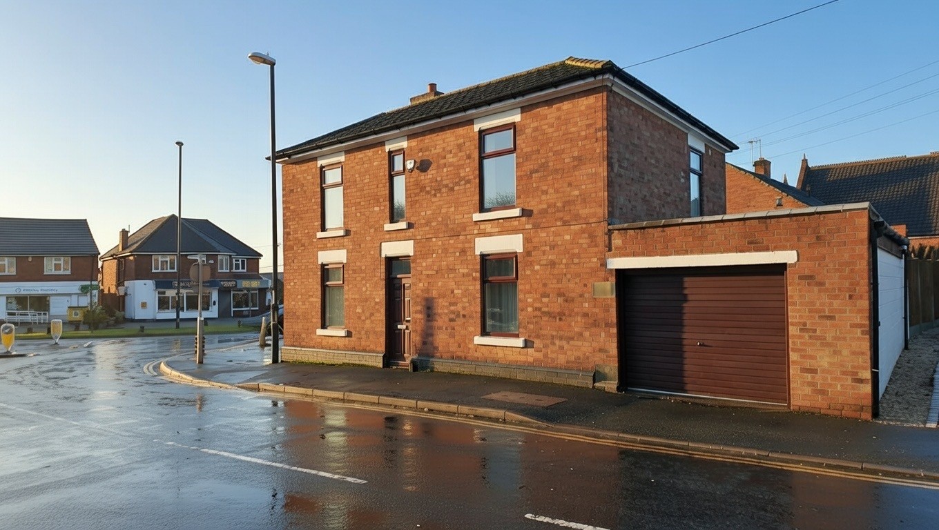 The practice building at 1 Park Lane, Allestree, Derby